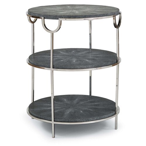 Vogue Shagreen Side Table
